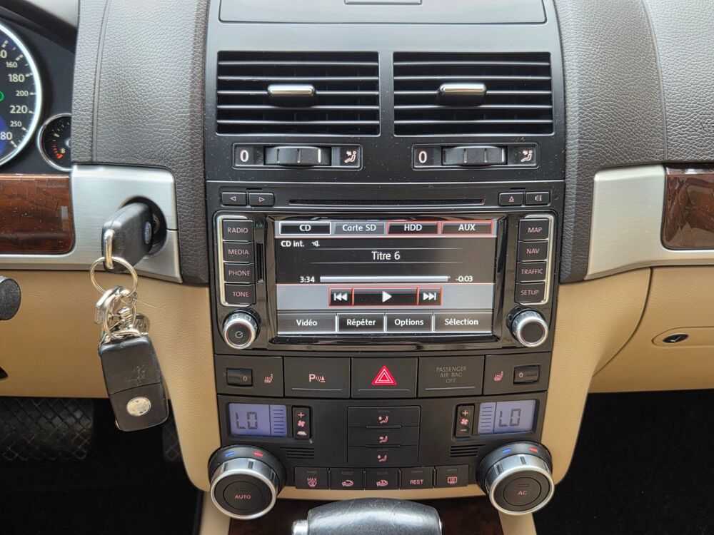 Touareg 3.0 TDI 225 4MOTION TIPTRONIC BVA 2007 occasion 33210 Maz&egrave;res