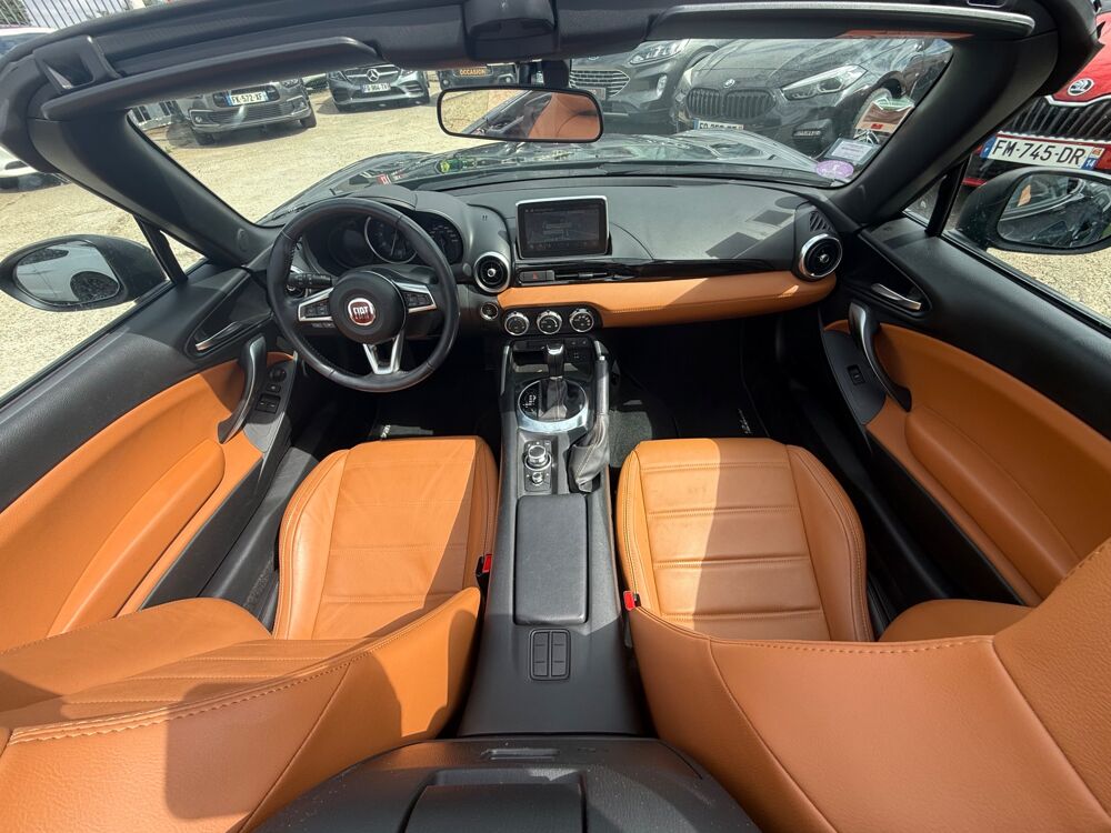 124 spider SPIDER 1.4 MULTIAIR 140CH LUSSO PLUS BVA - CAMERA DE RECUL - 2018 occasion 27000 &Eacute;vreux