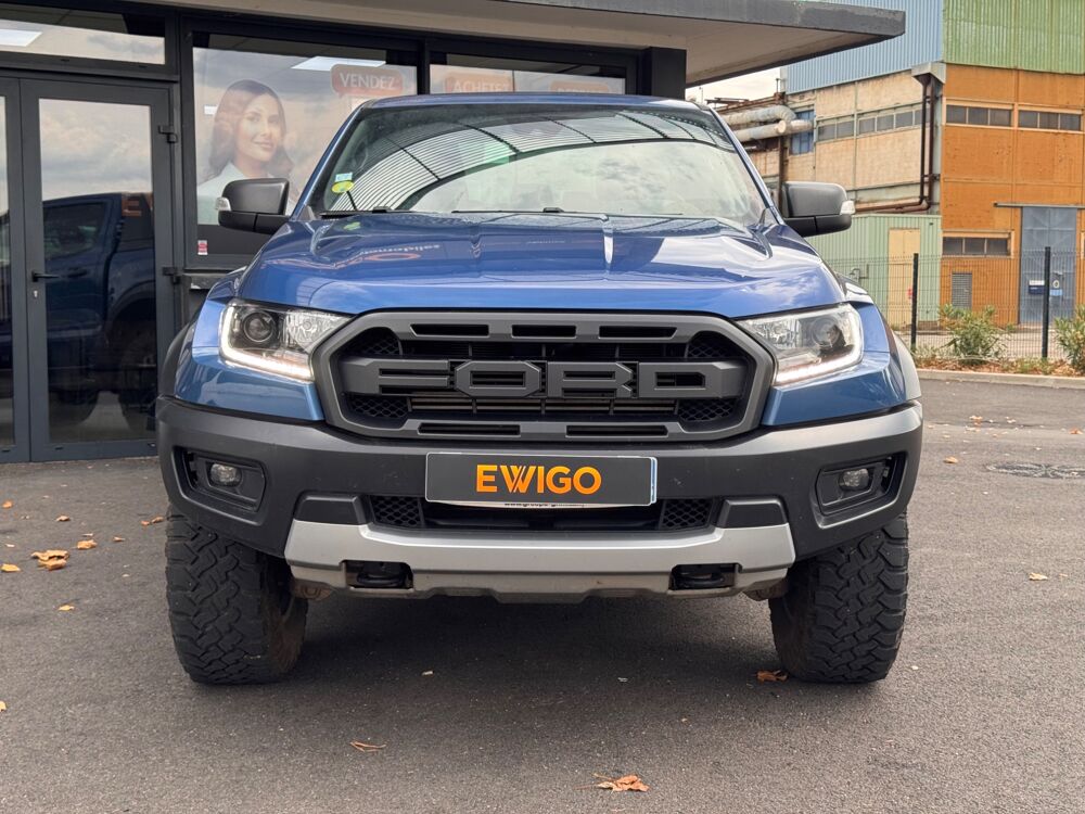 Ranger DOUBLE CABINE 2.0 ECOBLUE 213ch RAPTOR 4X4 BVA 2019 occasion 26000 Valence