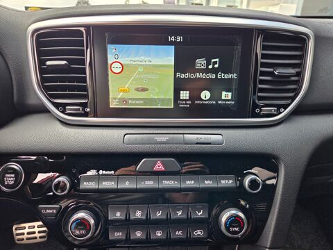 Sportage 1.6 CRDI 135 cv GT-LINE 4X2 DCT BVA - CAMERA 360 - APPLE CAR 2018 occasion 68170 Rixheim