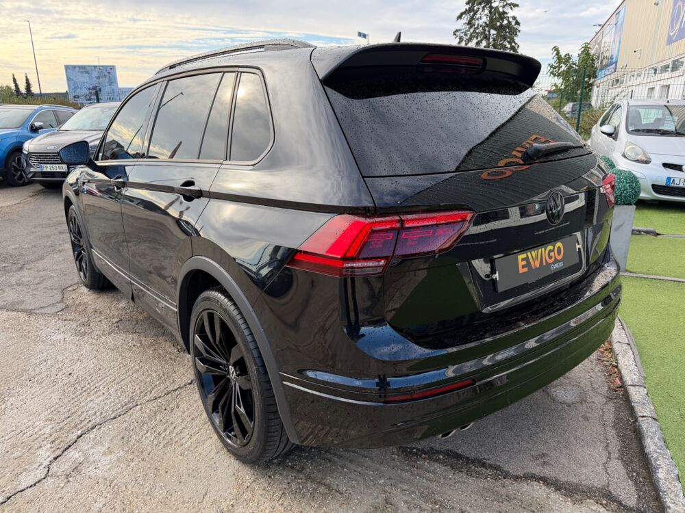Tiguan BLACK R-LINE 150Ch DSG ORIGINE FR - SUIVI VOLKSWAGEN -TOIT O 2019 occasion 27000 &Eacute;vreux