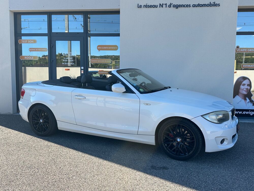 S&eacute;rie 1 E88 CABRIOLET 2.0 120D 175ch CONFORT BVA - Camera de recul - 2011 occasion 69420 Ampuis