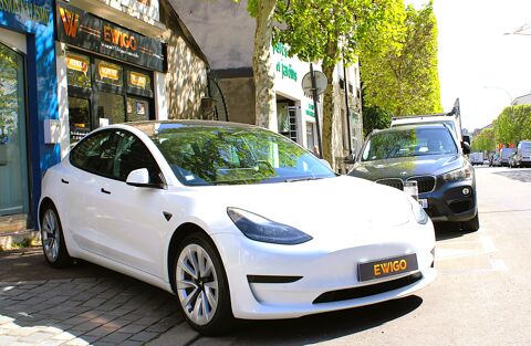 Tesla Model 3 ELECTRIC 285 60KWH STANDARD-PLUS BVA (1er main) 2022 occasion Le Perreux-sur-Marne 94170