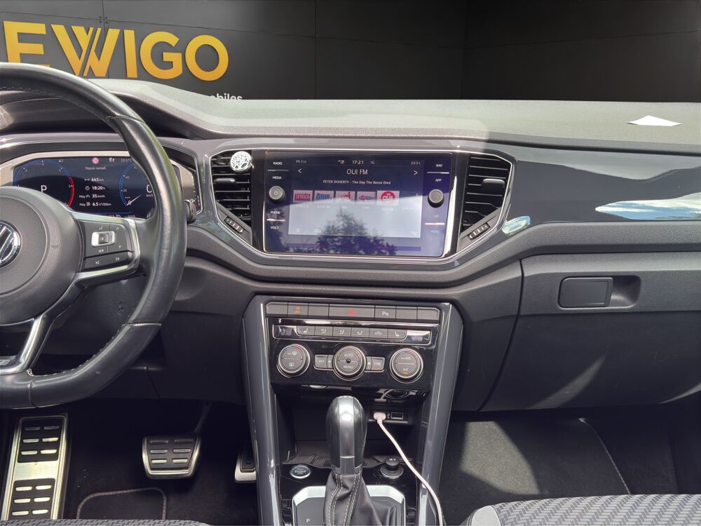 T-ROC 2.0 TDI 150 R-LINE 4MOTION DSG BVA - CT VIERGE - GARANTIE 6 2019 occasion 68000 Colmar