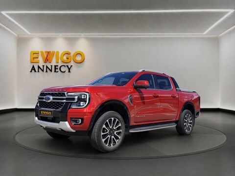 Ford Ranger DOUBLE CABINE 3.0 ECOBLUE 240 PLATINIUM E-4WD 4X4 / 1 ERE MA 2023 occasion Seynod 74600