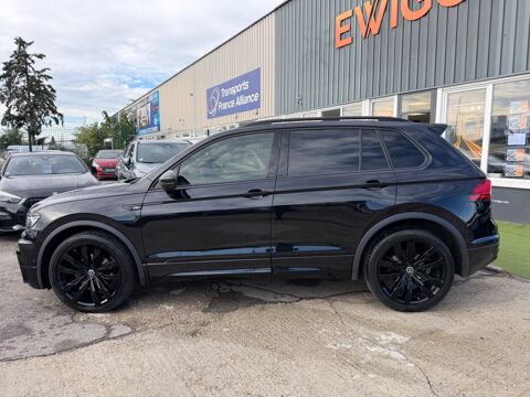 Tiguan BLACK R-LINE 150Ch DSG ORIGINE FR - SUIVI VOLKSWAGEN -TOIT O 2019 occasion 27000 &Eacute;vreux