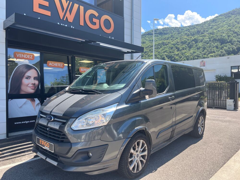 Transit CUSTOM SPORT 2.2 TDCI - 155CH - L1H1 - CABINE APPROFONDIE 6 2015 occasion 38420 Le Versoud