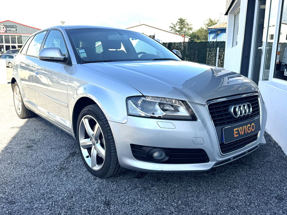 A3 SPORTBACK 1.4 TFSI 125ch Ambition Luxe S tronic 7 BVA / Entr 2009 occasion 64122 Urrugne