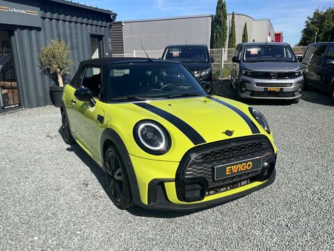 Cooper 1.5 135 COOPER CABRIOLET / Premi&egrave;re main / Pack JCW / Cam&eacute;ra 2022 occasion 17000 La Rochelle