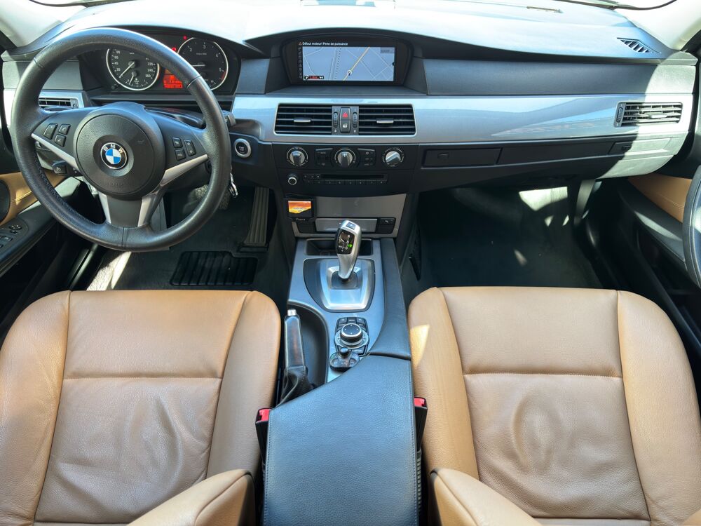 S&eacute;rie 5 TOURING 2.0 520 D 177CV LUXE BVA 2010 occasion 69150 D&eacute;cines-Charpieu