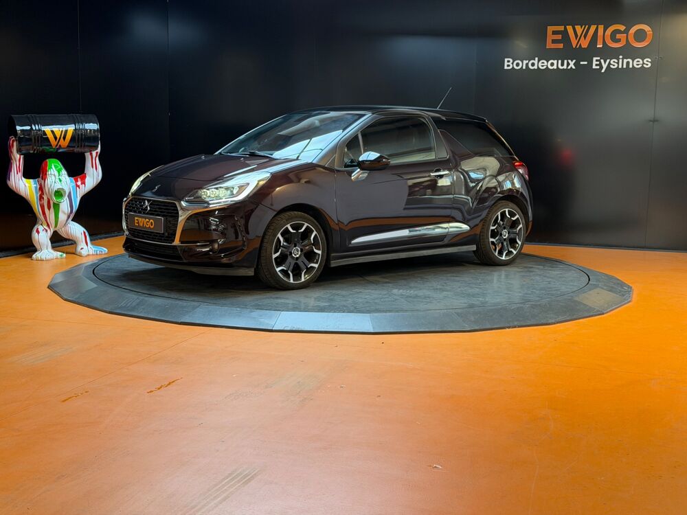 DS3 1.6 VTI 120CH SOCHIC - BVA - MOTEUR &Agrave; CHA&Icirc;NE - CAM&Eacute;RA DE RE 2015 occasion 33320 Eysines