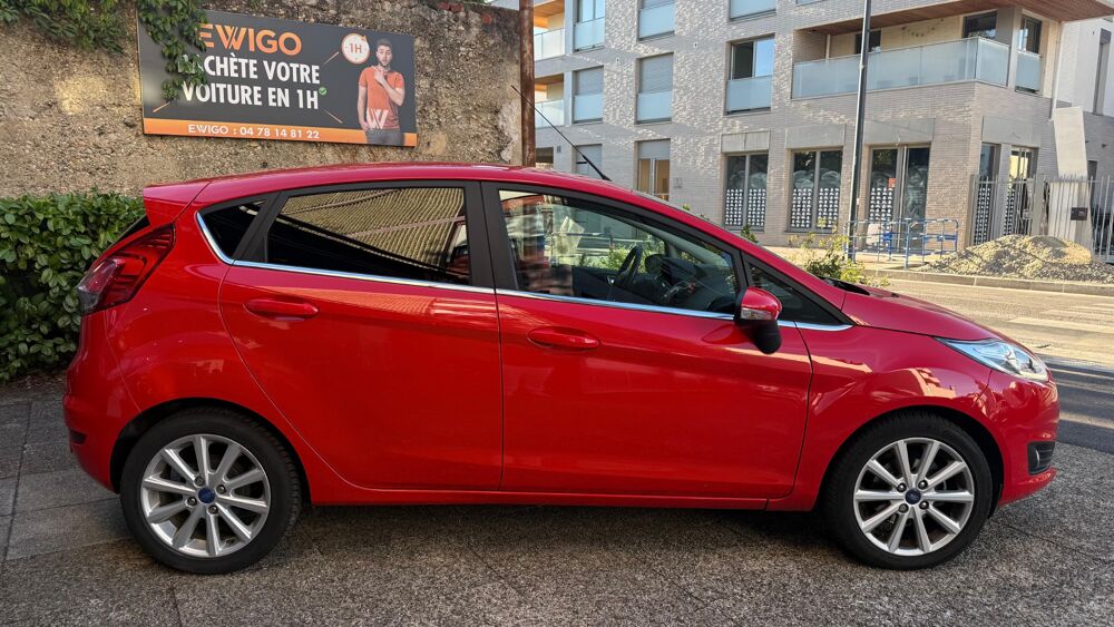 Fiesta 1.0 T ECOBOOST 100 TITANIUM - RADAR DE RECUL - FAIBLE KILOME 2015 occasion 69150 D&eacute;cines-Charpieu