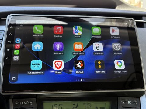 Prius 1.8 136H 100 ch HYBRID FULL-HYBRID BVA - &Eacute;CRAN TACTILE - CAR 2010 occasion 77700 Serris