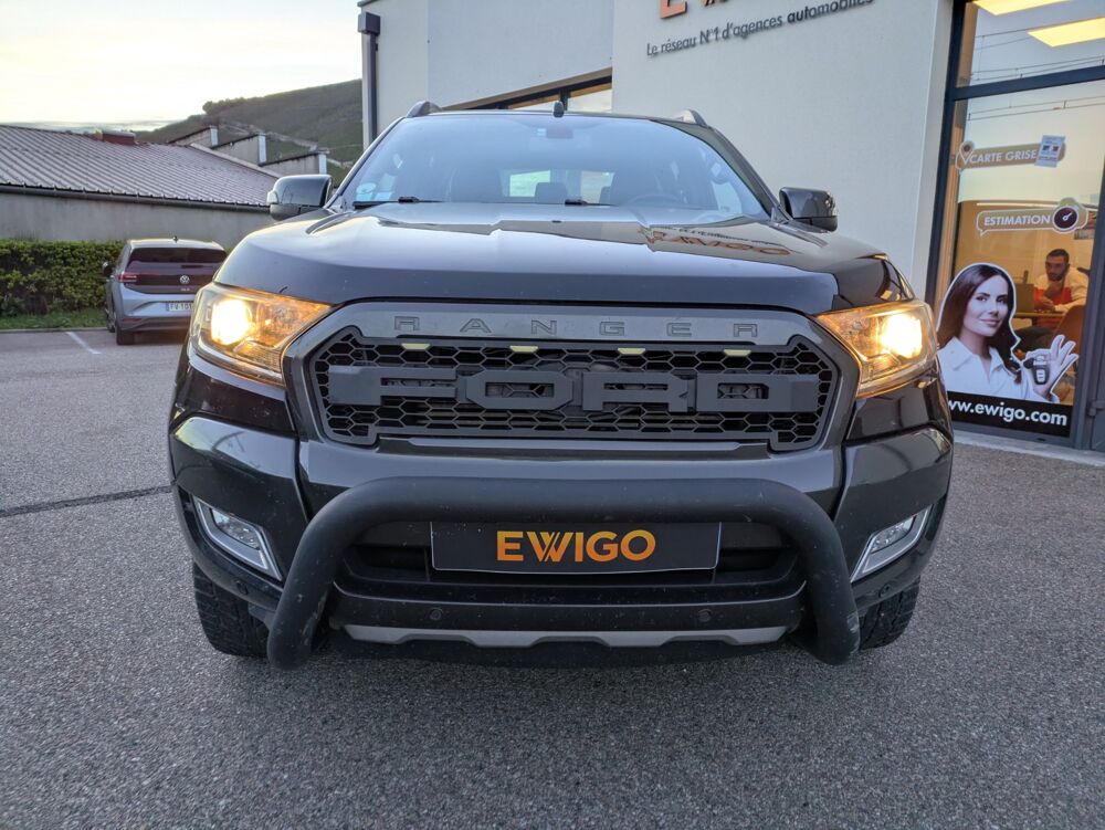 Ranger DOUBLE CABINE 3.2 TDCI 200ch WILDTRAK 4X4 - Si&egrave;ge chauffant 2018 occasion 69420 Ampuis