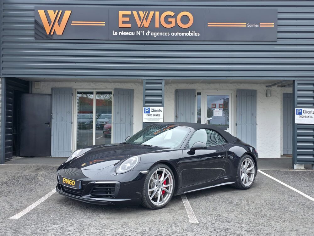 911 CABRIOLET CARRERA 4S 991 II 620 PDK 420ch / POSE CERAMIQUE 5 2016 occasion 17100 Saintes