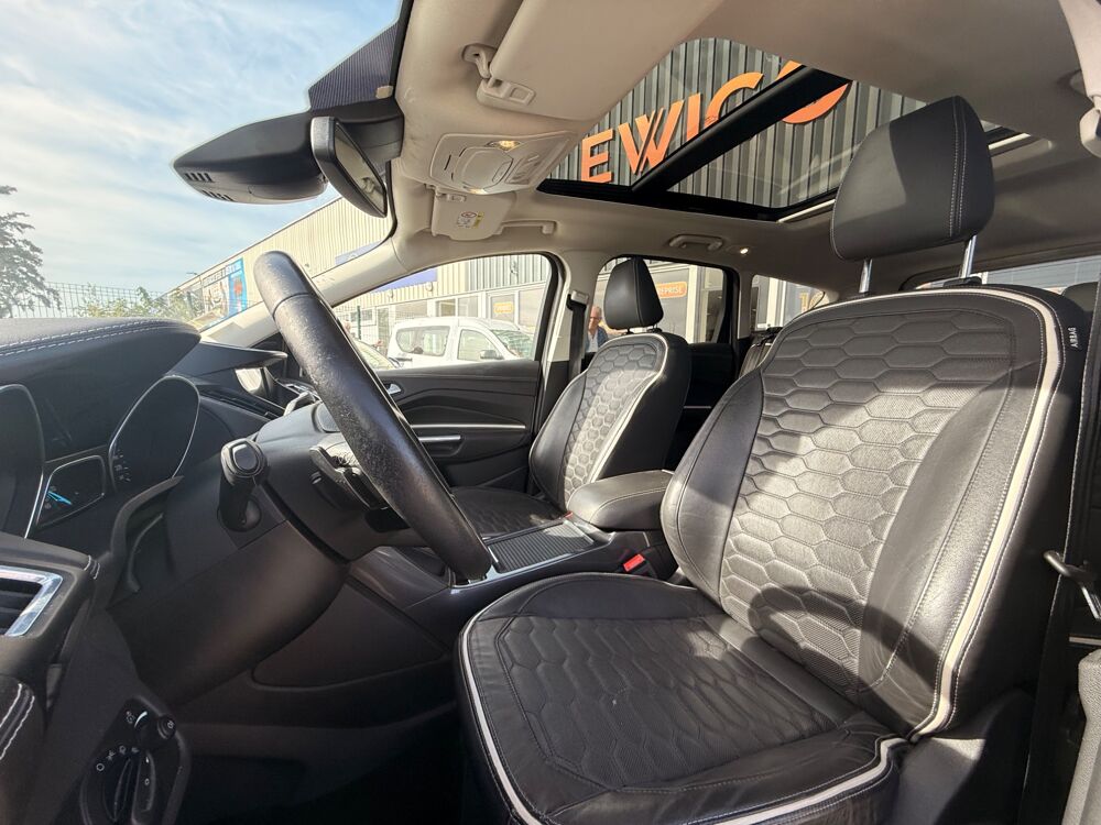 Kuga 2.0 TDCI 150 VIGNALE 4X4 BVA - CAM&Eacute;RA DE RECUL - TOIT PANO - 2017 occasion 27000 &Eacute;vreux