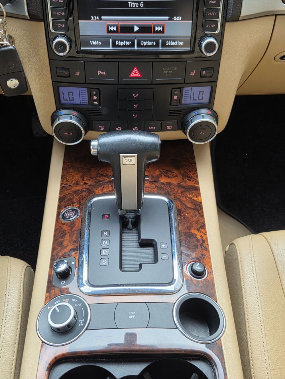 Touareg 3.0 TDI 225 4MOTION TIPTRONIC BVA 2007 occasion 33210 Maz&egrave;res