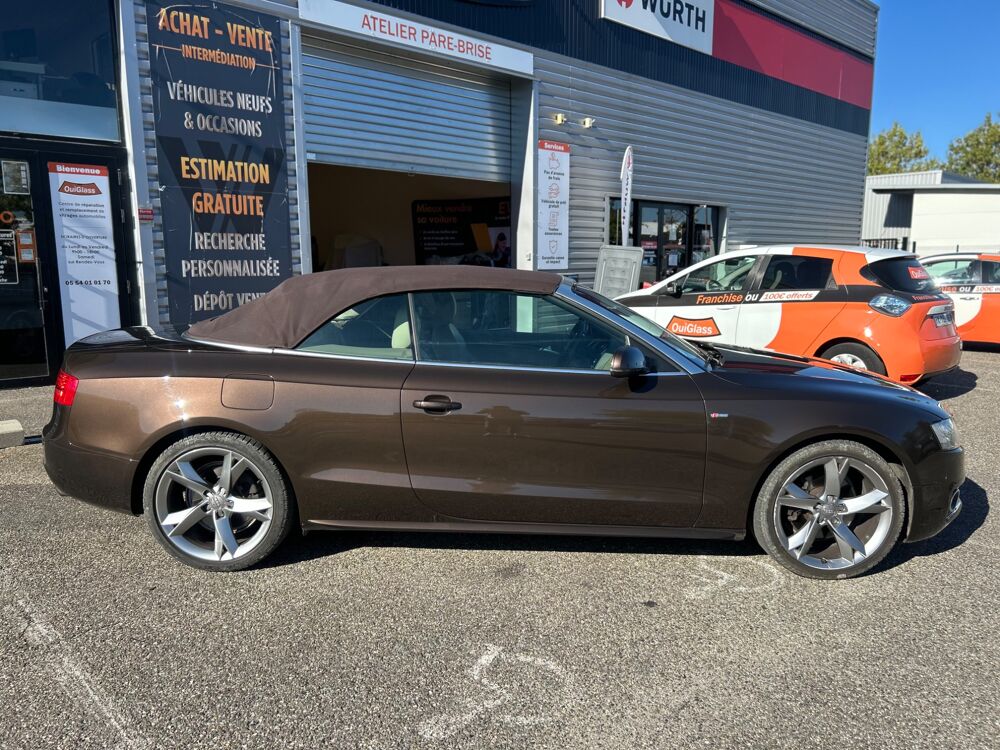 A5 CABRIOLET 2.0 TFSI 180 CH AMBIENTE MULTITRONIC BVA / SIEGES 2010 occasion 47000 Agen
