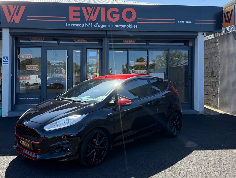 Fiesta V (2) 1.0 ECOBOOST 140 S&S ST LINE BLACK EDITION 3P + RADAR 2017 occasion 97410 Saint-Pierre
