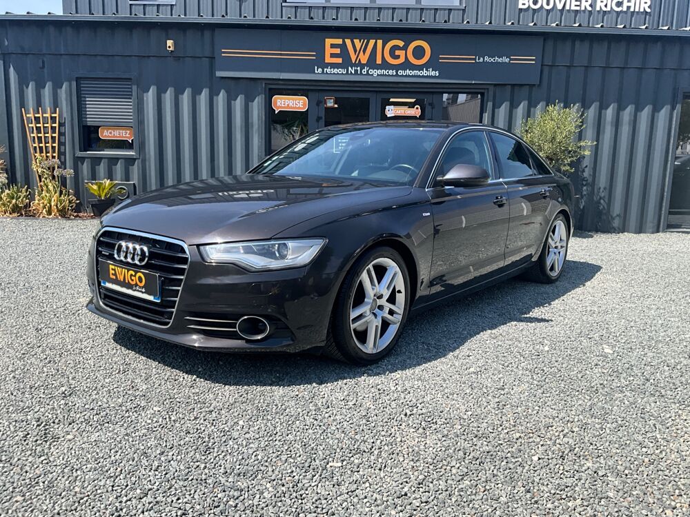 A6 3.0 TDI 205cv S-LINE QUATTRO S-TRONIC OUVERTURE SANS CLE / C 2013 occasion 17000 La Rochelle