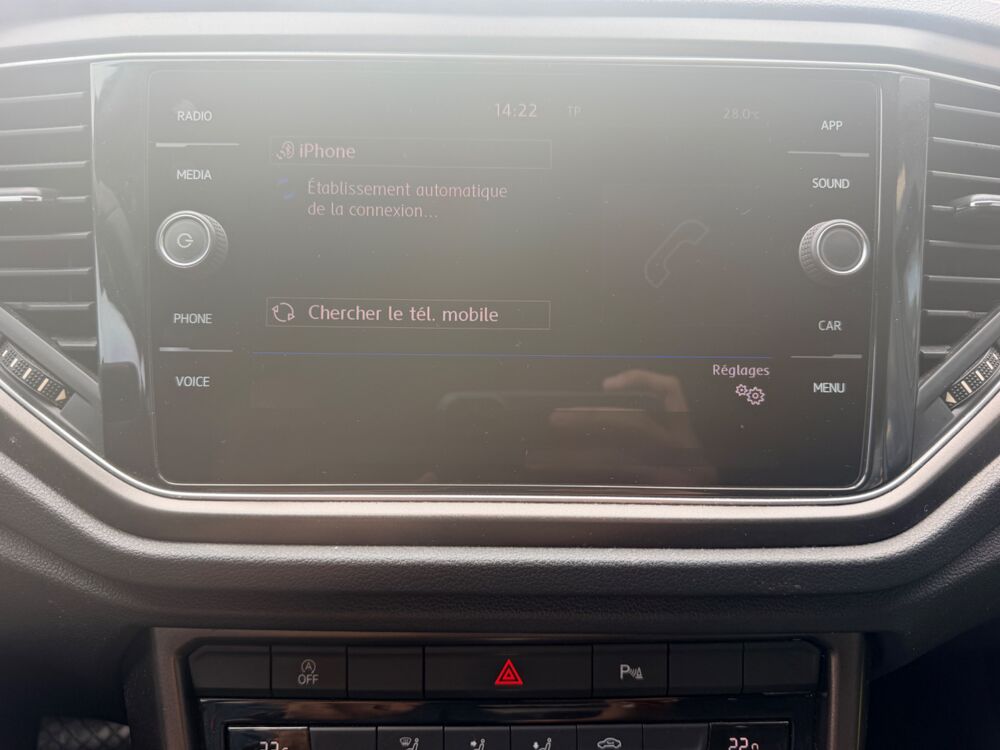 T-ROC 1.5 TSI 150 CH LOUNGE DSG7 + RADAR AR + CARPLAY 2018 occasion 97410 Saint-Pierre