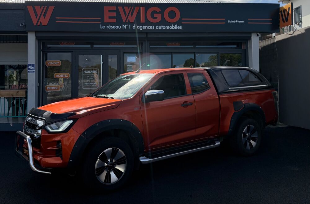D-MAX CREW CAB 1.9 DDI 160 N60B 4WD BVA + CAMERA + CARPLAY + SI&Egrave;GE 2021 occasion 97410 Saint-Pierre