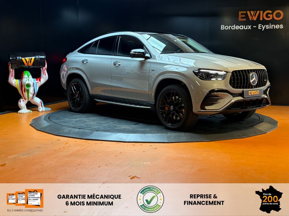 Classe GLE COUPE 53e AMG 3.0 449ch+170ch Hybride 4MATIC SPEEDSHIFT TCT 2024 occasion 33320 Eysines