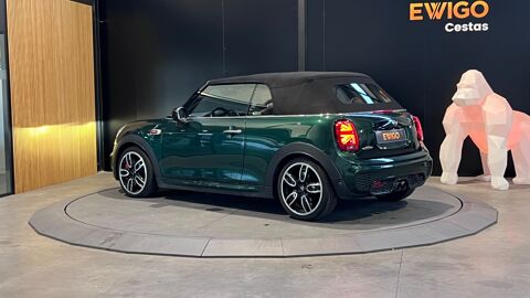 Cooper CABRIOLET 2.0 230 JOHN COOPER WORKS BVA - SELLERIE CUIR CAME 2016 occasion 33610 Cestas