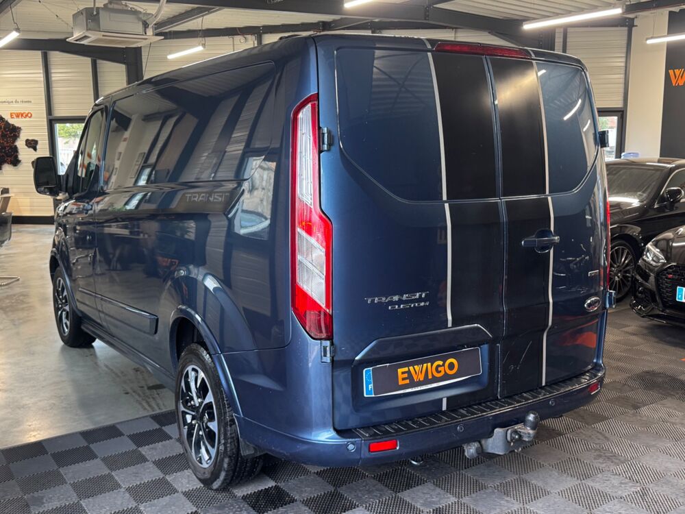 Transit Custom FOURGON 2.0 ECOBLUE 170Ch L1H1 DISTRIBUTION OK - BUSINESS- A 2018 occasion 79000 Niort