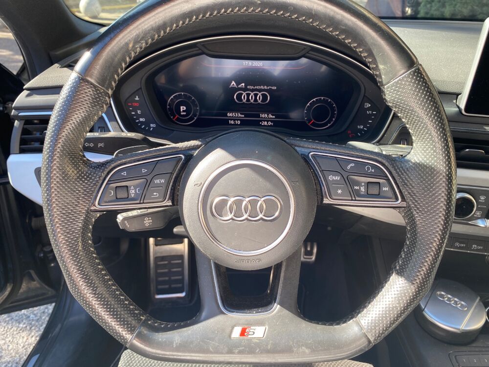 A4 2.0l TDI 190CH S-LINE QUATTRO S-TRONIC *CAMERA DE RECUL*BARR 2017 occasion 13009 Marseille