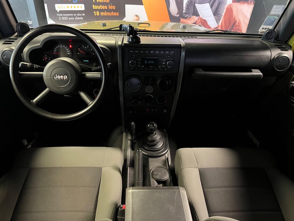 Wrangler 2.8 CRD 175 RUBICON AWD // HARD TOP DUR // PORTES SAHARA // 2007 occasion 44300 Nantes