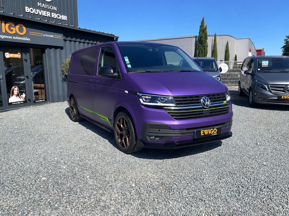 Transporter FOURGON T6 2.0 TDI 150 ch / ENTRETIENS VW / CAMERA DE RECUL 2021 occasion 17000 La Rochelle
