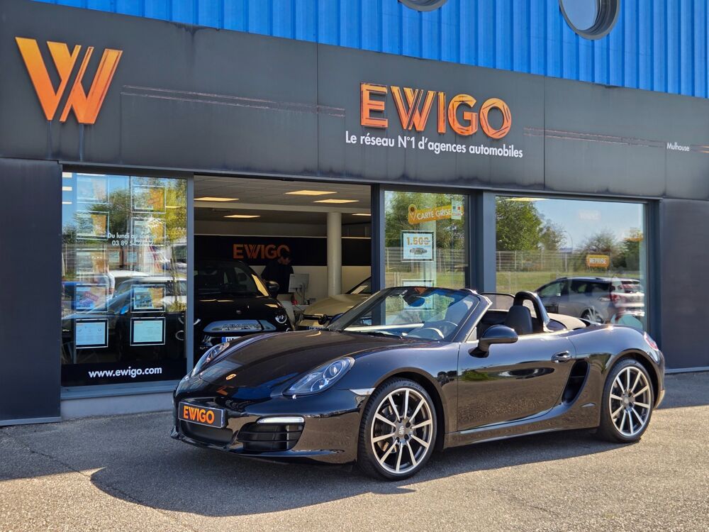 Boxster 2.7 265 BLACK EDITION PDK PSE ENTRETIEN PORSCHE 2015 occasion 68170 Rixheim