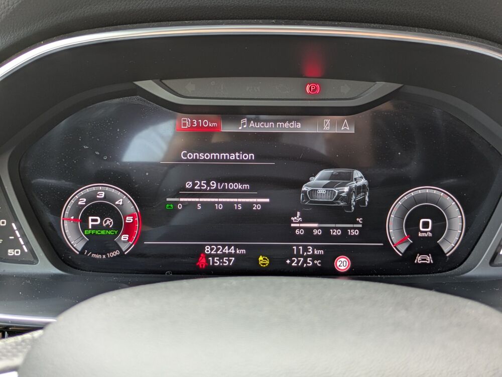 Q3 SPORTBACK 2.0 35 TDI 150ch S-LINE 2022 occasion 25300 Pontarlier