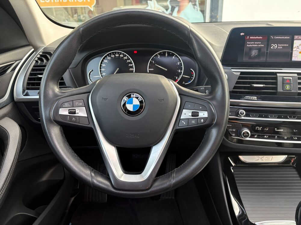 X3 2.0 I 184 BUSINESS DESIGN XDRIVE BVA / ENTRETIEN BMW / ATTEL 2020 occasion 64122 Urrugne