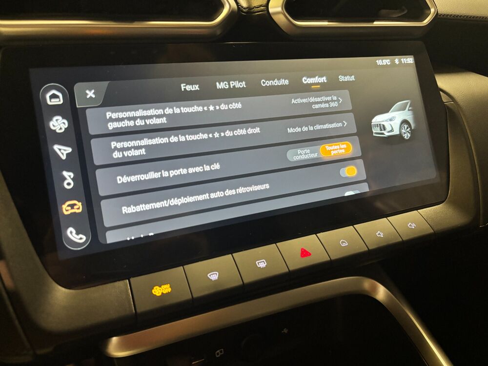 MG.ZS 1.5 197ch 100 FULL-HYBRID HYBRID-PLUS 1.83KWH LUXURY BVA/ CA 2024 occasion 78125 Gazeran