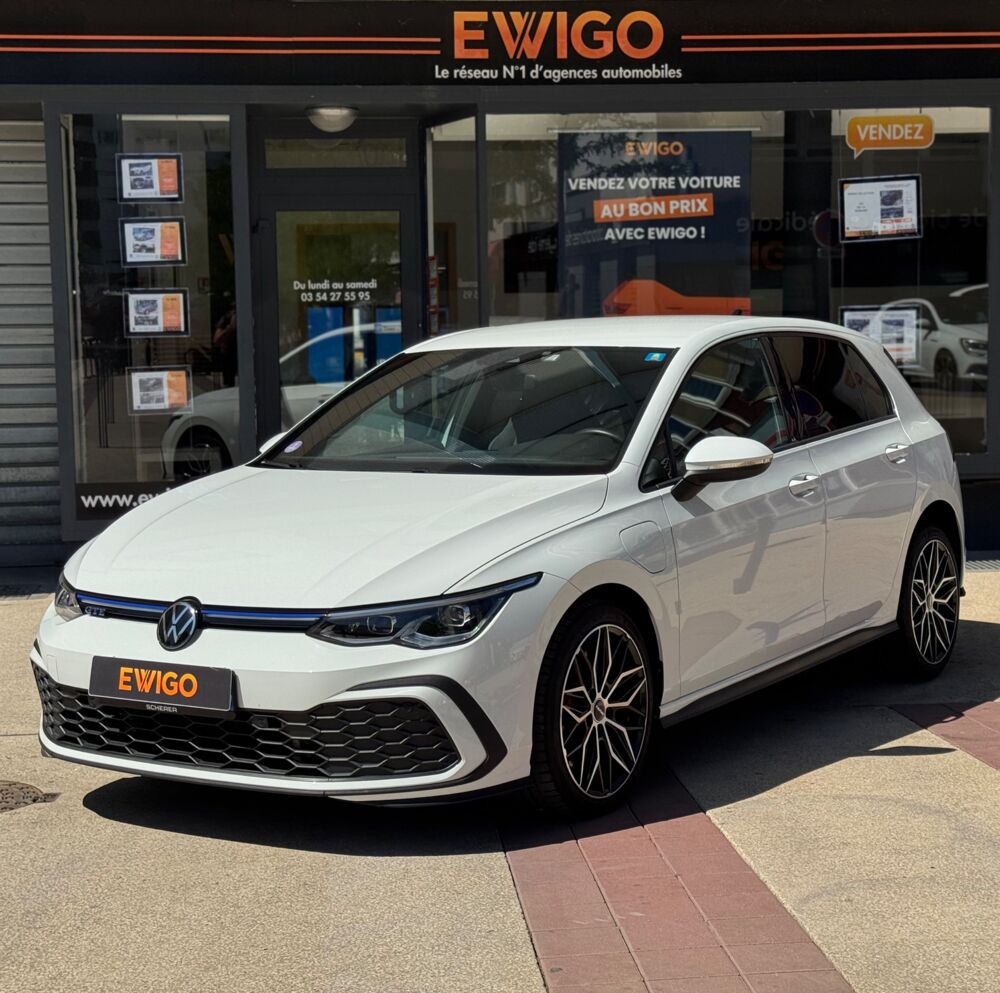 Golf 8 GTE 245CH 1.4 HYBRID DSG6 - ENTRETIEN COMPLET VW - VOLANT 2021 occasion 57600 Forbach