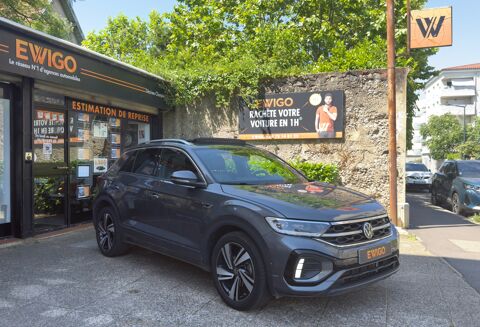 T-ROC 1.5 TSI 150 EVO R-LINE DSG BVA - TOIT OUVRANT - ENTRETIEN CO 2023 occasion 69150 D&eacute;cines-Charpieu