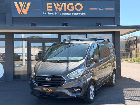Transit Custom FOURGON 2.0 ECOBLUE 170 L1H1 BVA CAMERA/CARPLAY/ATTELAGE/BAR 2018 occasion 26000 Valence