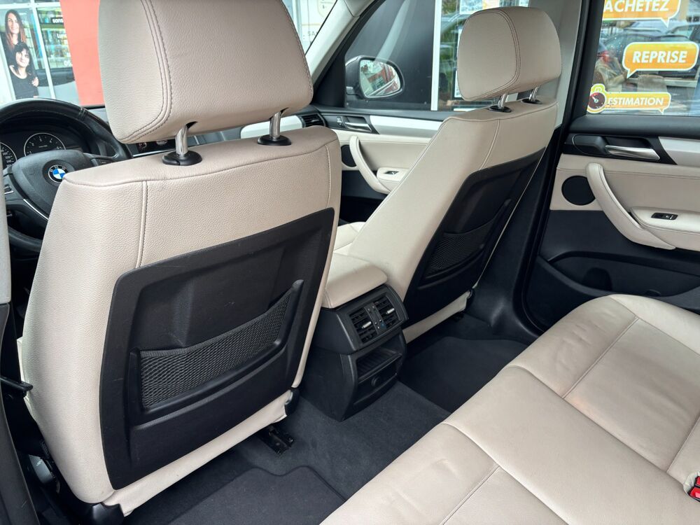 X3 SDRIVE 18 DA 2.0 150 ch LOUNGE PLUS BVA8 2015 occasion 64320 Idron