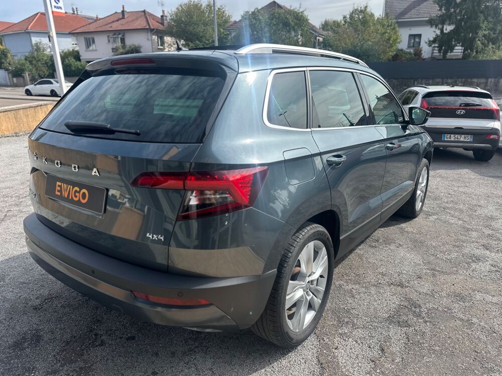 Karoq 2.0 TDI 150 SCR STYLE 4X4 DSG BVA 2019 occasion 25000 Besan&ccedil;on