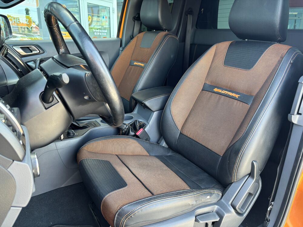Ranger SUPER CABINE XLT 3.2 TDCI 200 ch WILDTRAK 4X4 BVA6 - 4 PLACE 2017 occasion 64320 Idron