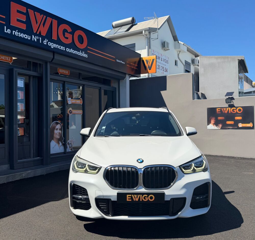 X1 (F48) (2) XDRIVE 25E 220 M SPORT BVA + TOIT OUVRANT + CAMERA 2020 occasion 97410 Saint-Pierre
