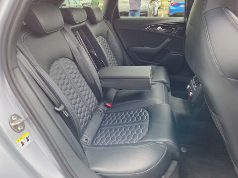 RS6 AVANT 4.0 TFSI 605 ch PERFORMANCE QUATTRO Gris Argent Fleure 2017 occasion 68170 Rixheim