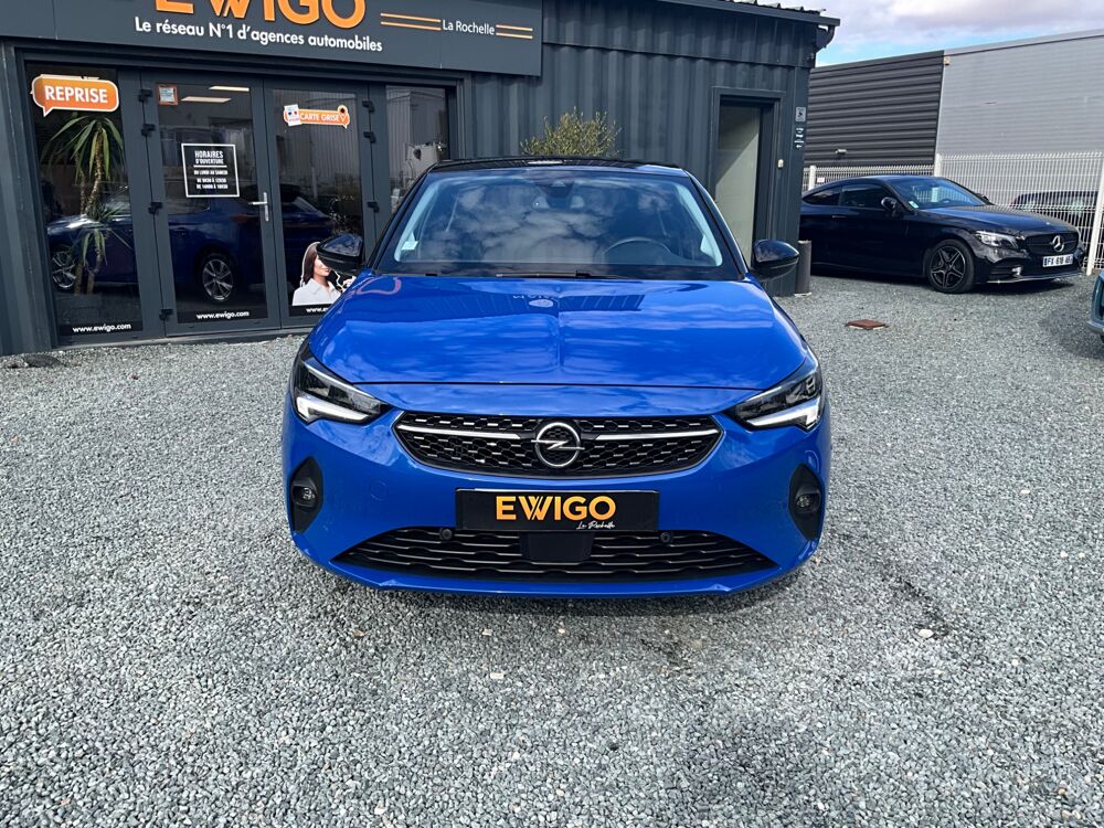 Corsa 1.2 T 100 Ch ELEGANCE BUSINESS BVA / DETECTEUR D'ANGLE MORT 2022 occasion 17000 La Rochelle