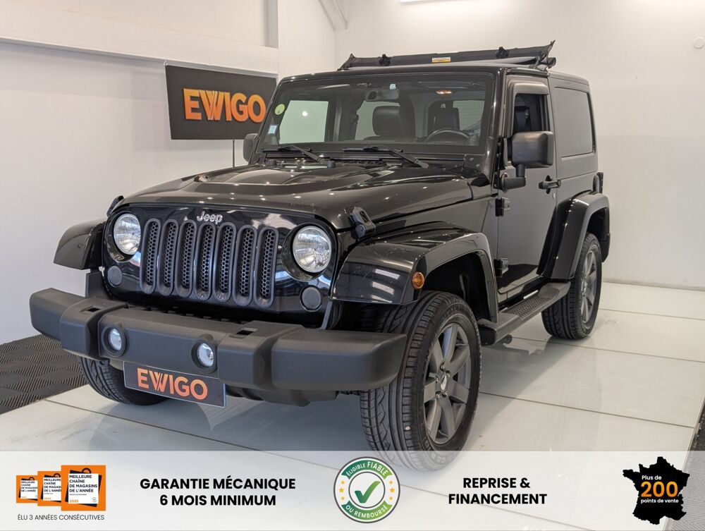 Wrangler 2.8 CRD 200ch 70EME ANNIVERSAIRE AWD 2011 occasion 90160 Bessoncourt