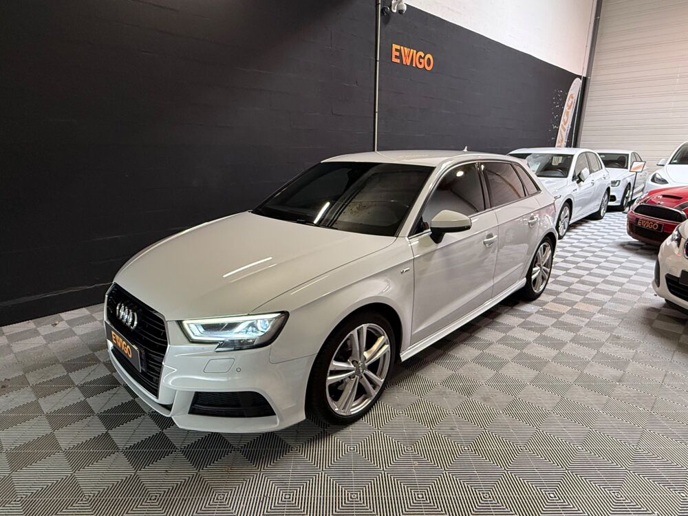 A3 SPORTBACK 2.0 TDI 150CH S-LINE S-TRONIC BVA/ CARPLAY/ RADAR 2018 occasion 78125 Gazeran