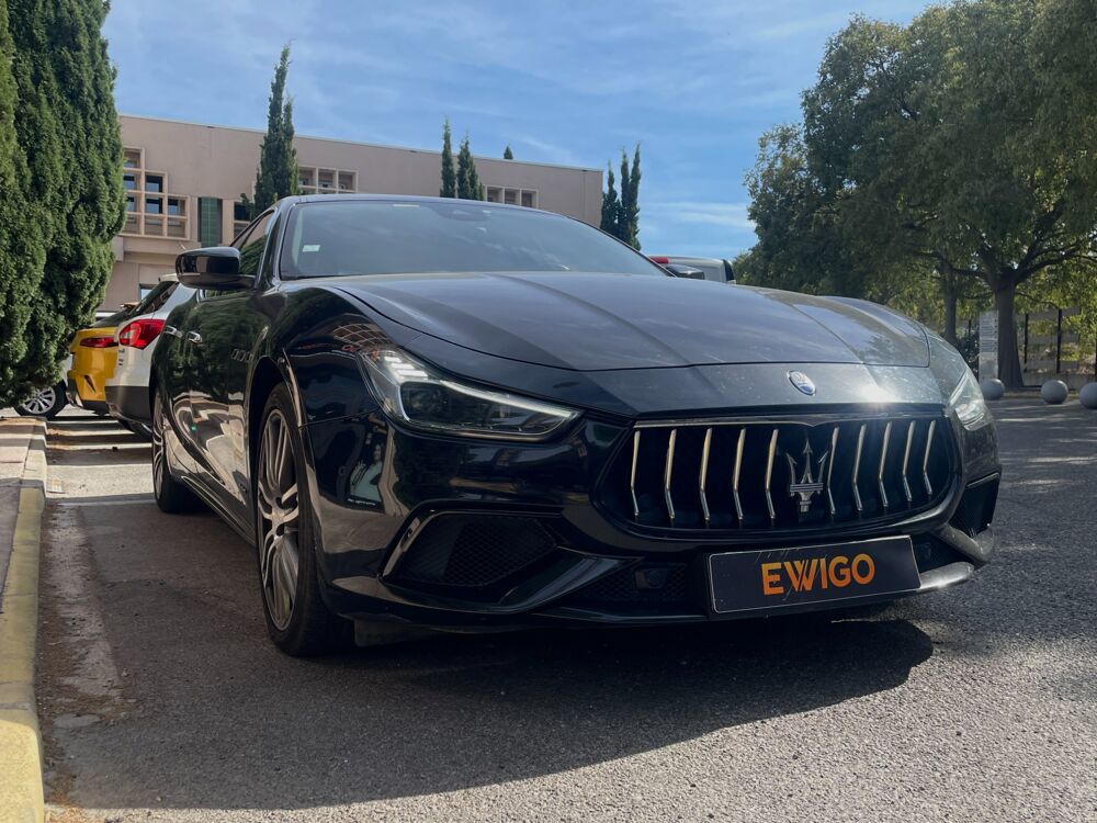 Ghibli 3.0 V6 275ch DIESEL GRANSPORT BVA * CAMERA DE RECUL * BLUETO 2017 occasion 13009 Marseille