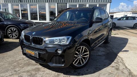 X3 2.0 D 190CH M-SPORT XDRIVE BVA - RADAR DE RECUL - BLUETOOTH 2017 occasion 27000 &Eacute;vreux