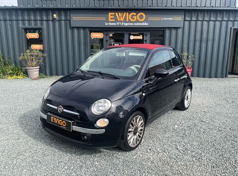 Fiat 500 C CABRIOLET 0.9 TWINAIR 85 / entretien fait / &eacute;dition GUCCI 2014 occasion La Rochelle 17000